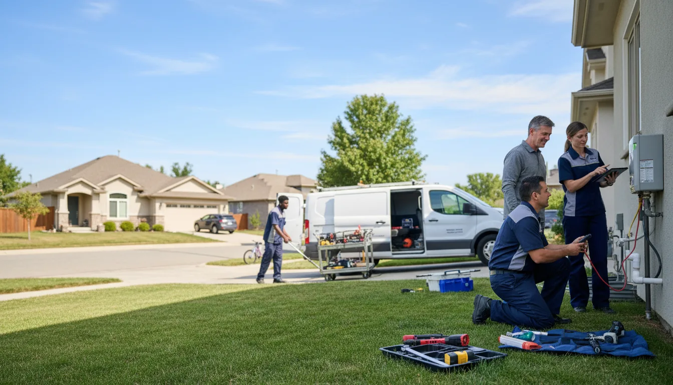 Tankless water heater service in Caputa, SD